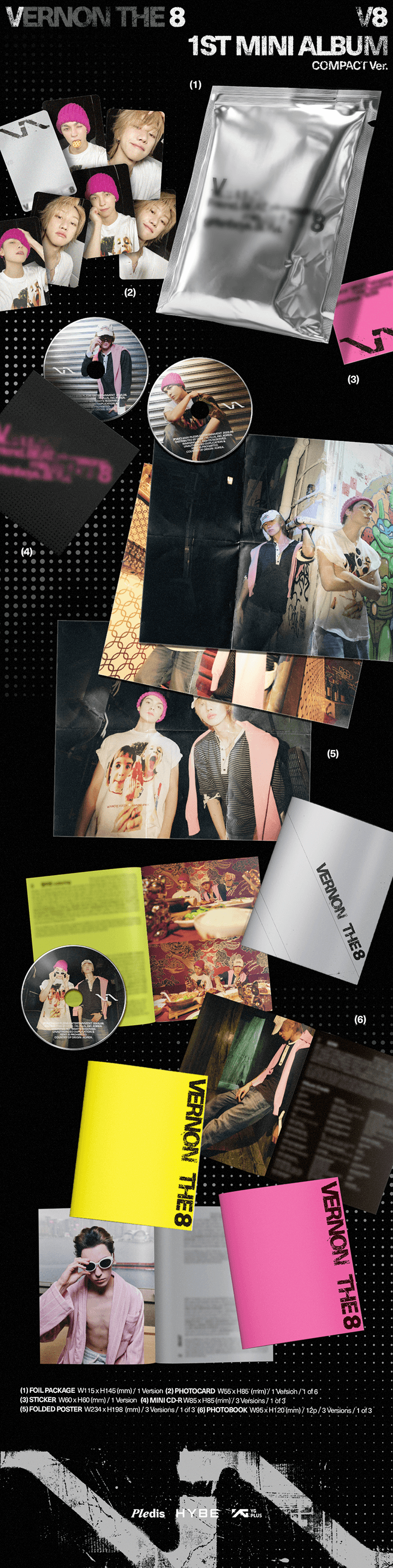 SEVENTEEN - 'V8' COMPACT VER.