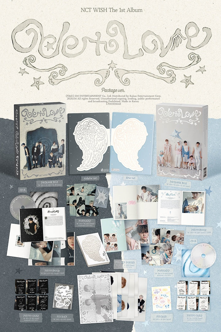 NCT WISH - [ODE TO LOVE] (PACKAGE VER.)