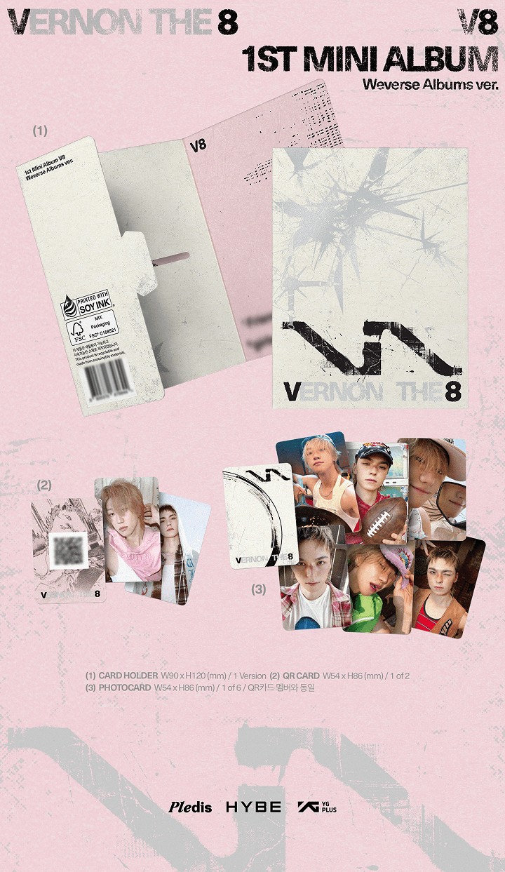 SEVENTEEN - 'V8' WEVERSE ALBUMS VER.