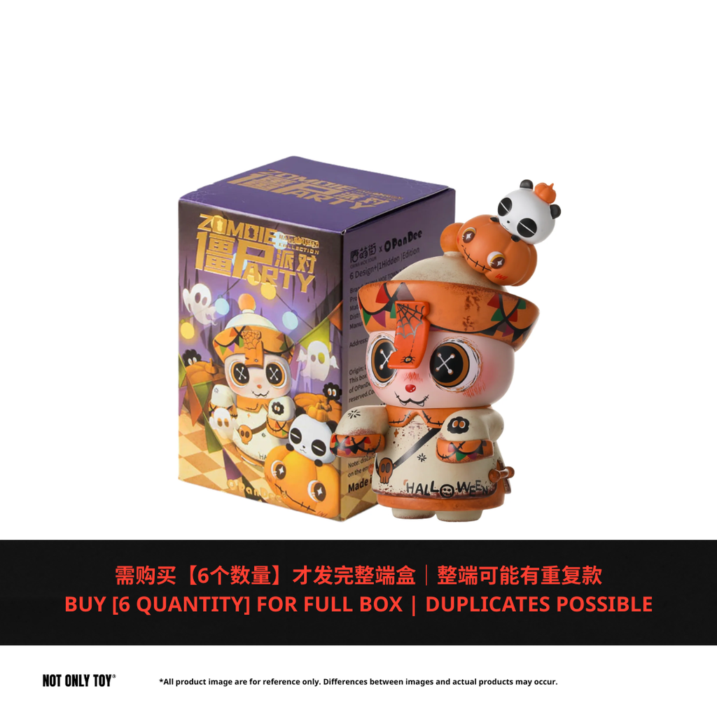 China Moe Town x OPanDee Zombie Party Halloween Series