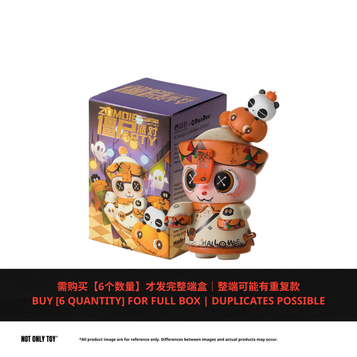 China Moe Town x OPanDee Zombie Party Halloween Series