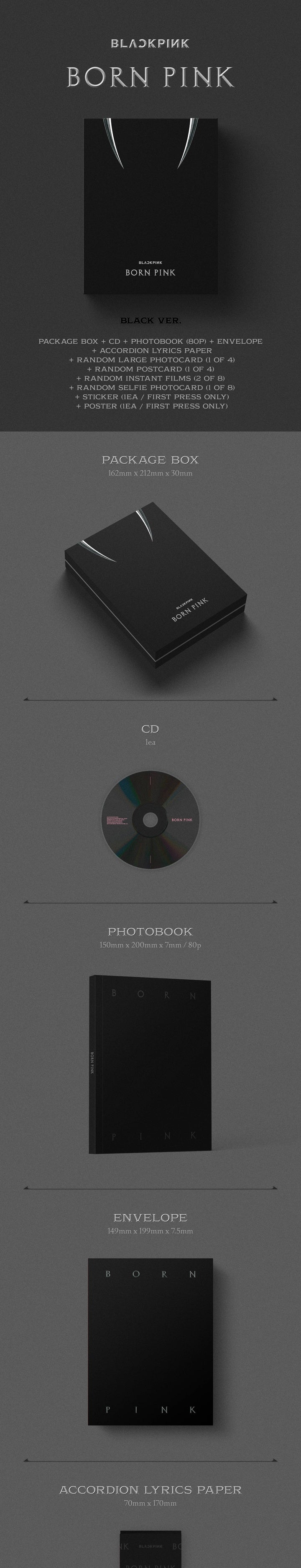BLACKPINK《BORN PINK》SET