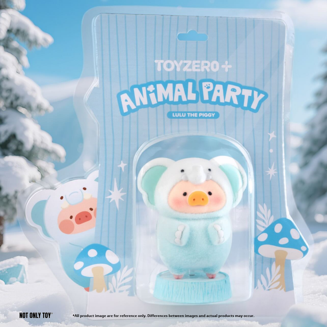 LULU THE PIGGY ANIMAL PARTY 雪山象吊卡
