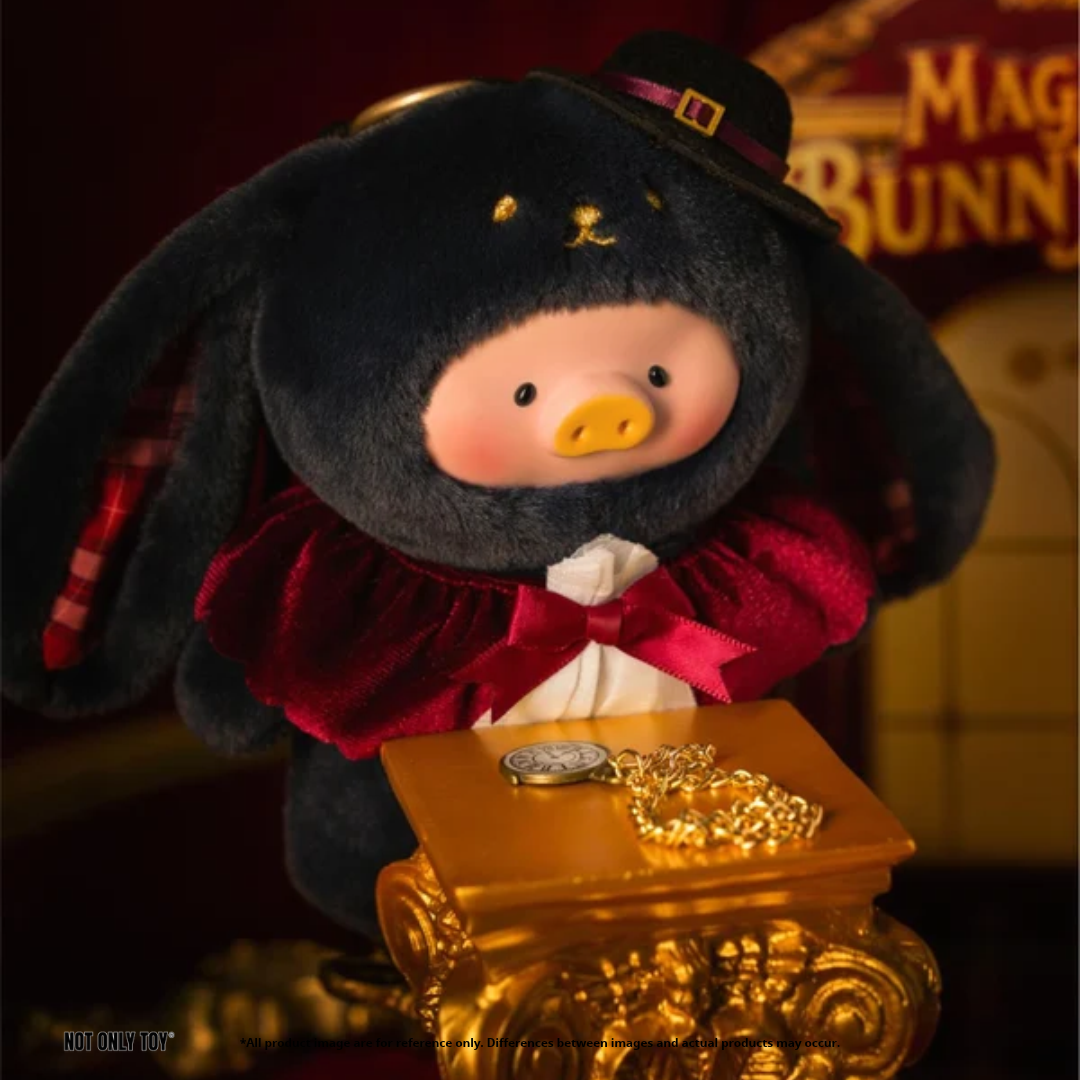 LuLu the Piggy - Vinyl Face Plush Keychain (Magician Bunny LuLu ver.)