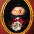LuLu the Piggy - Vinyl Face Plush Keychain (Magician Bunny LuLu ver.)
