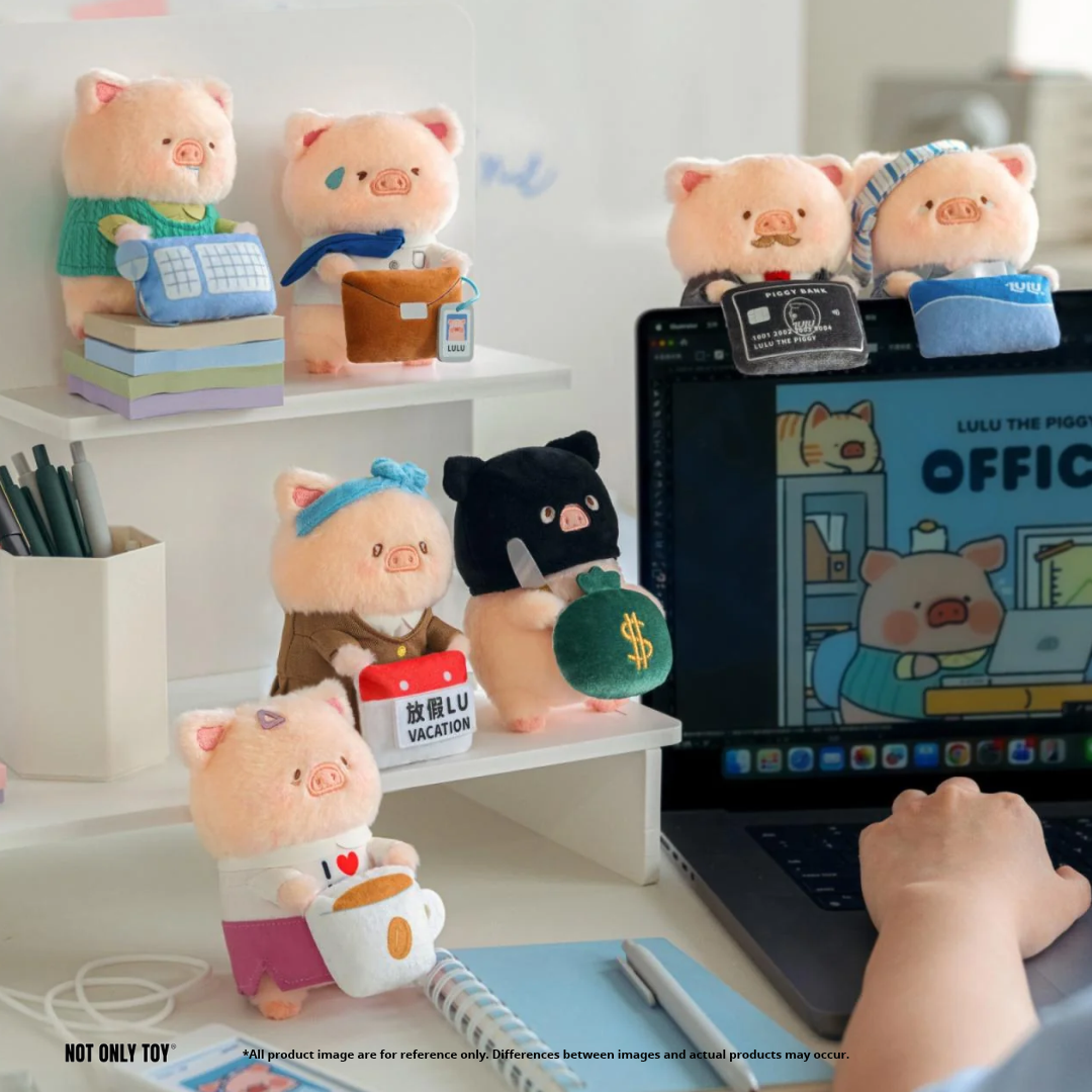 LULU THE PIGGY - MY WORKPLACE PARTNERS MONITOR PLUSH
