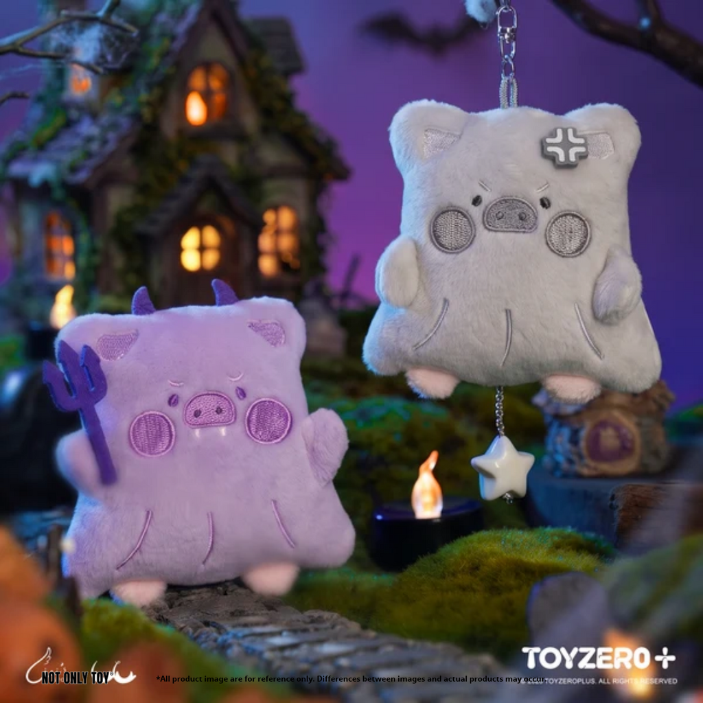 LuLu the Piggy Horror Story Series - Moody Boo Plush Keychain Blind Box