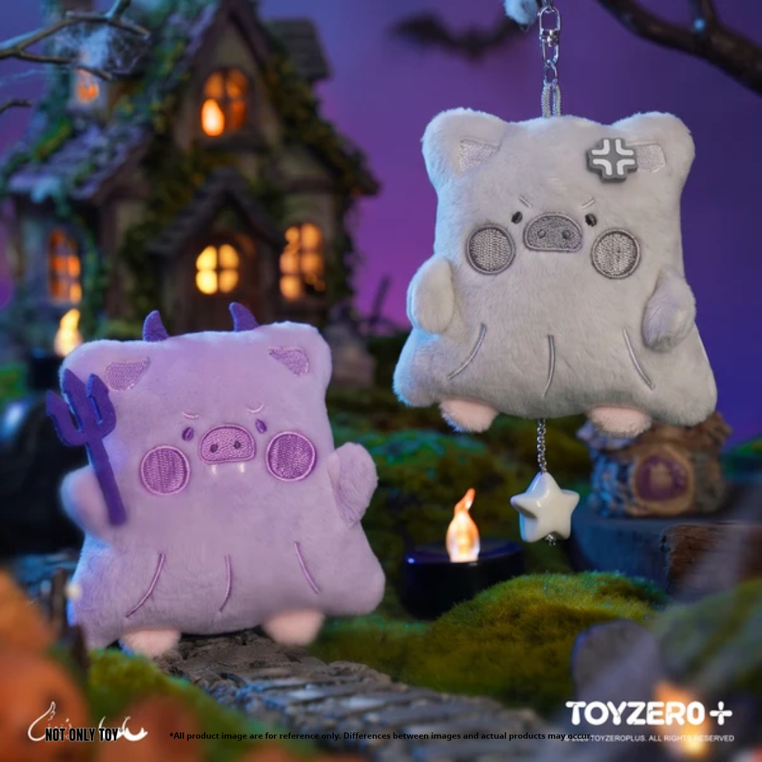 LuLu the Piggy Horror Story Series - Moody Boo Plush Keychain Blind Box