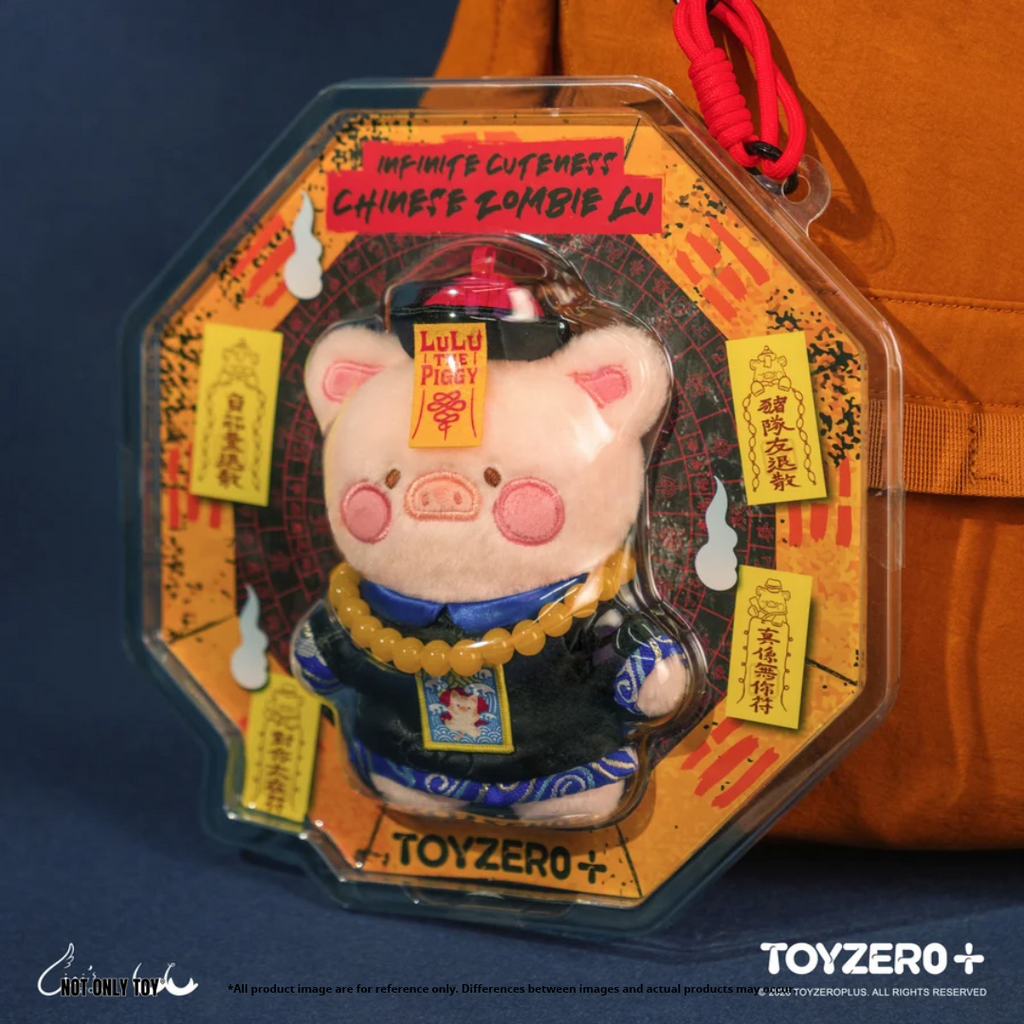 LuLu the Piggy Horror Story Series - Plush Keychain (Infinite Cuteness Chinese Zombie Lu)