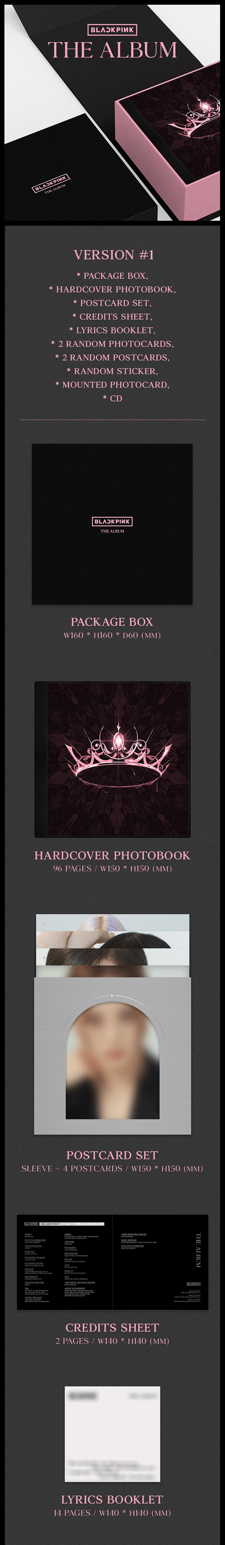 BLACKPINK《THE ALBUM》PB