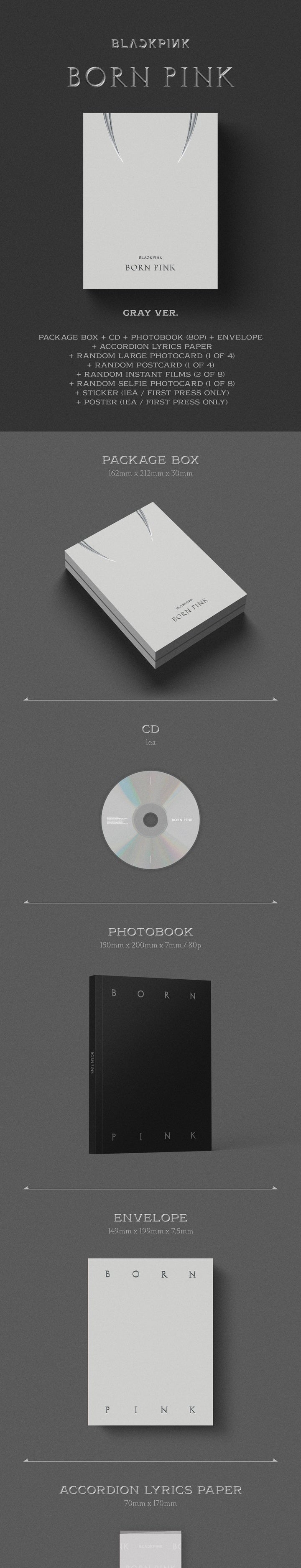 BLACKPINK《BORN PINK》SET