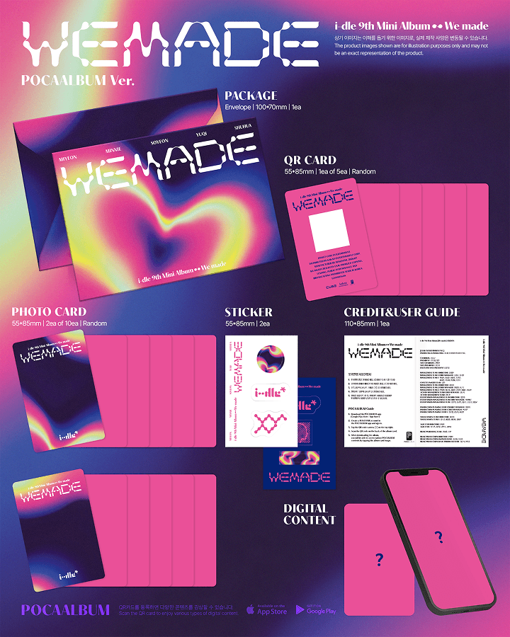 I-DLE - [WE MADE] POCAALBUM VER.