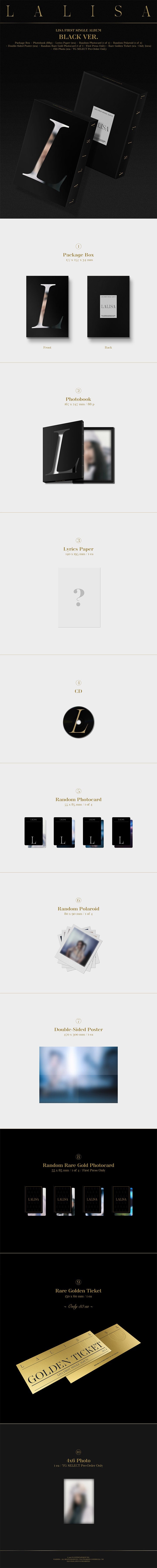 LISA《LISA FIRST SINGLE ALBUM LALISA》