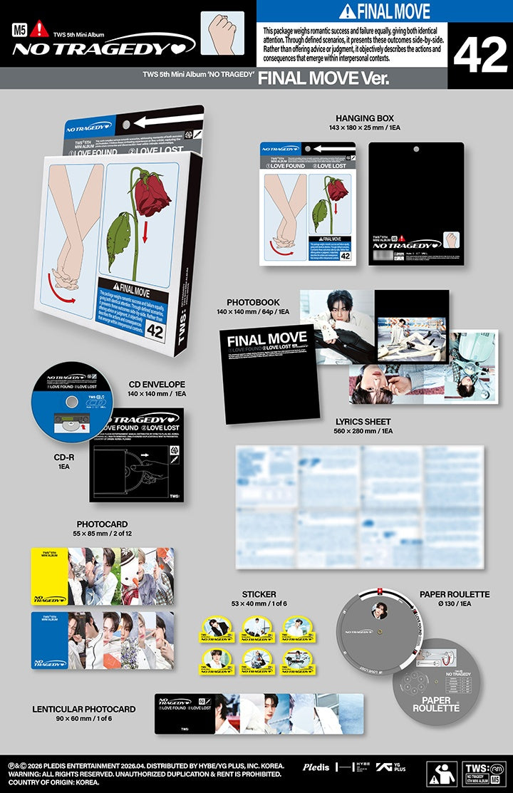 TWS 5TH MINI ALBUM 'NO TRAGEDY'