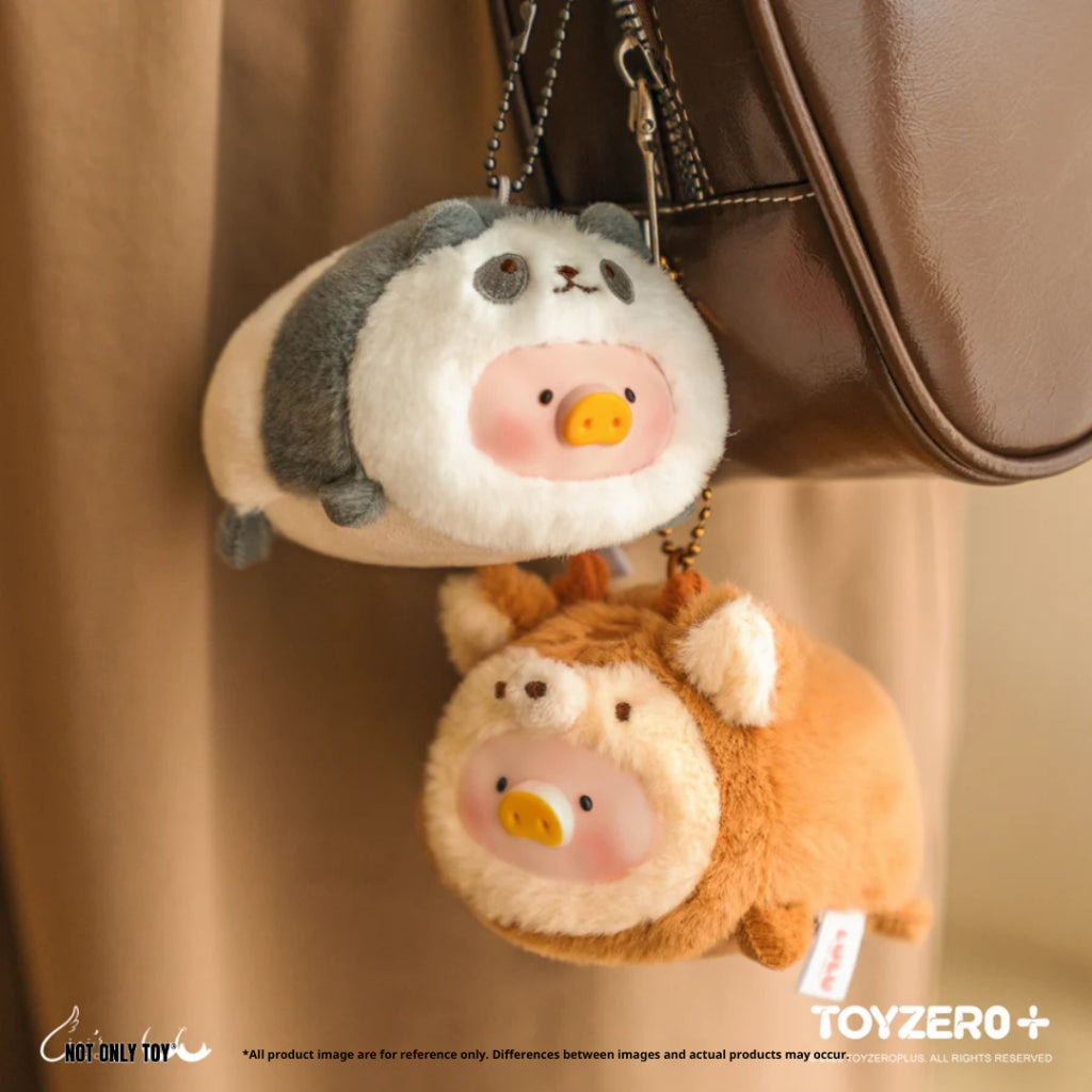 LuLu the Piggy Animal Party Vol. 2 - Stick together PVC Face Plush Keychain (Blind Box)