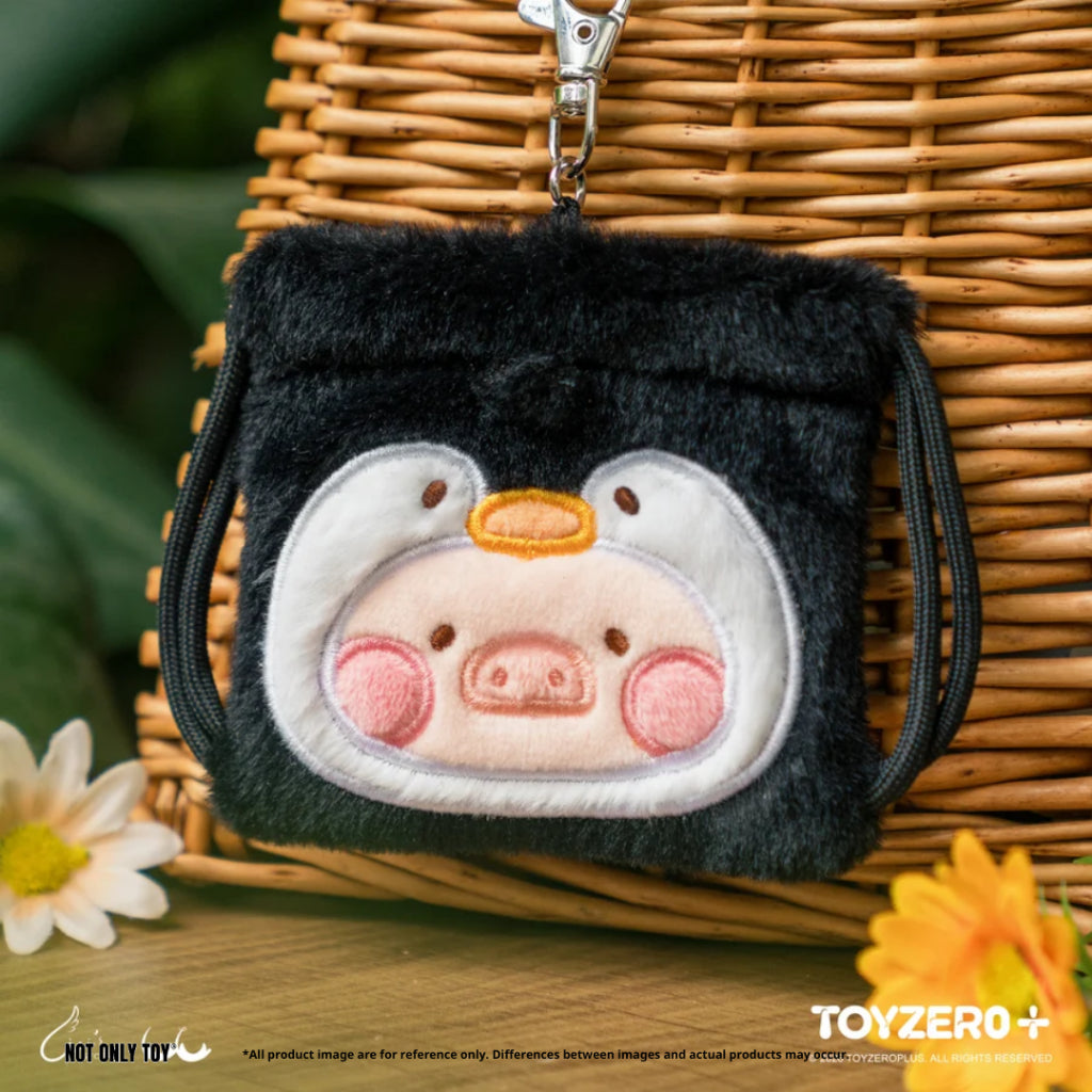 LuLu the Piggy Animal Party Vol. 2 - Mini Drawstring Plush Earphone Bag Keychain (Blind Box)