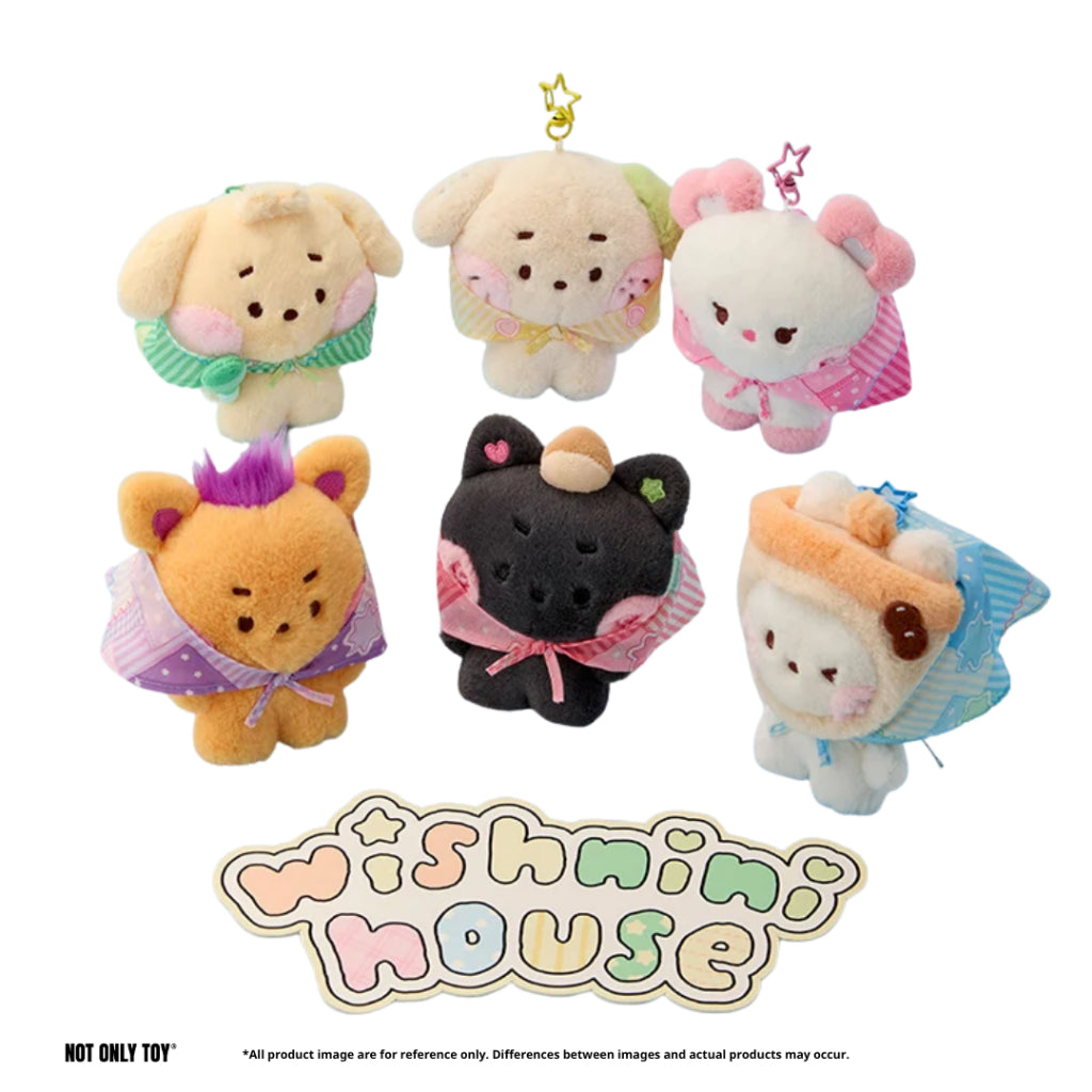 NCT Wish Wishnini Scarf Plush Keyring