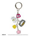 ZO&FRIENDS Metal Keyring Signature