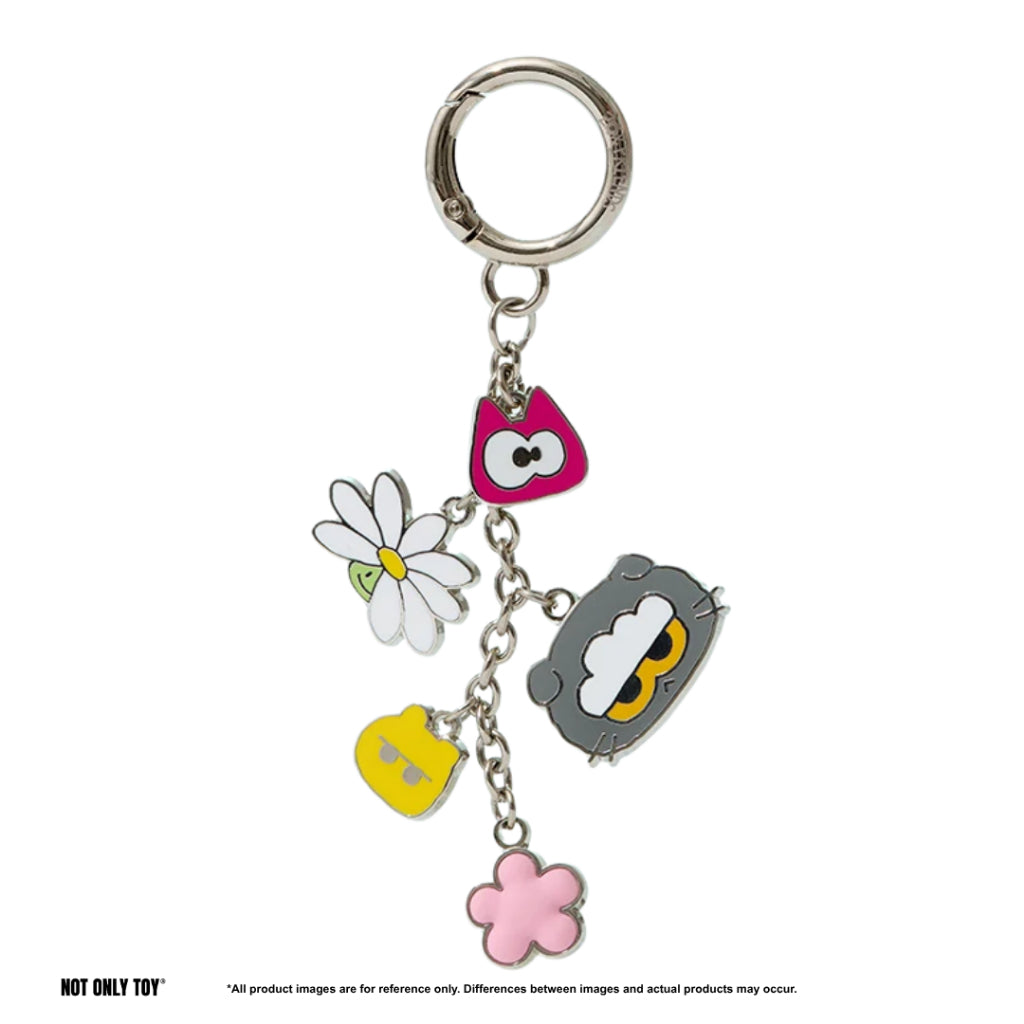 ZO&FRIENDS Metal Keyring Signature