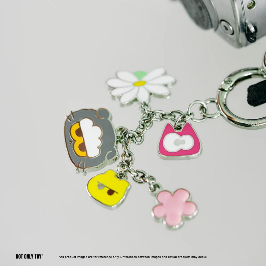 ZO&FRIENDS Metal Keyring Signature