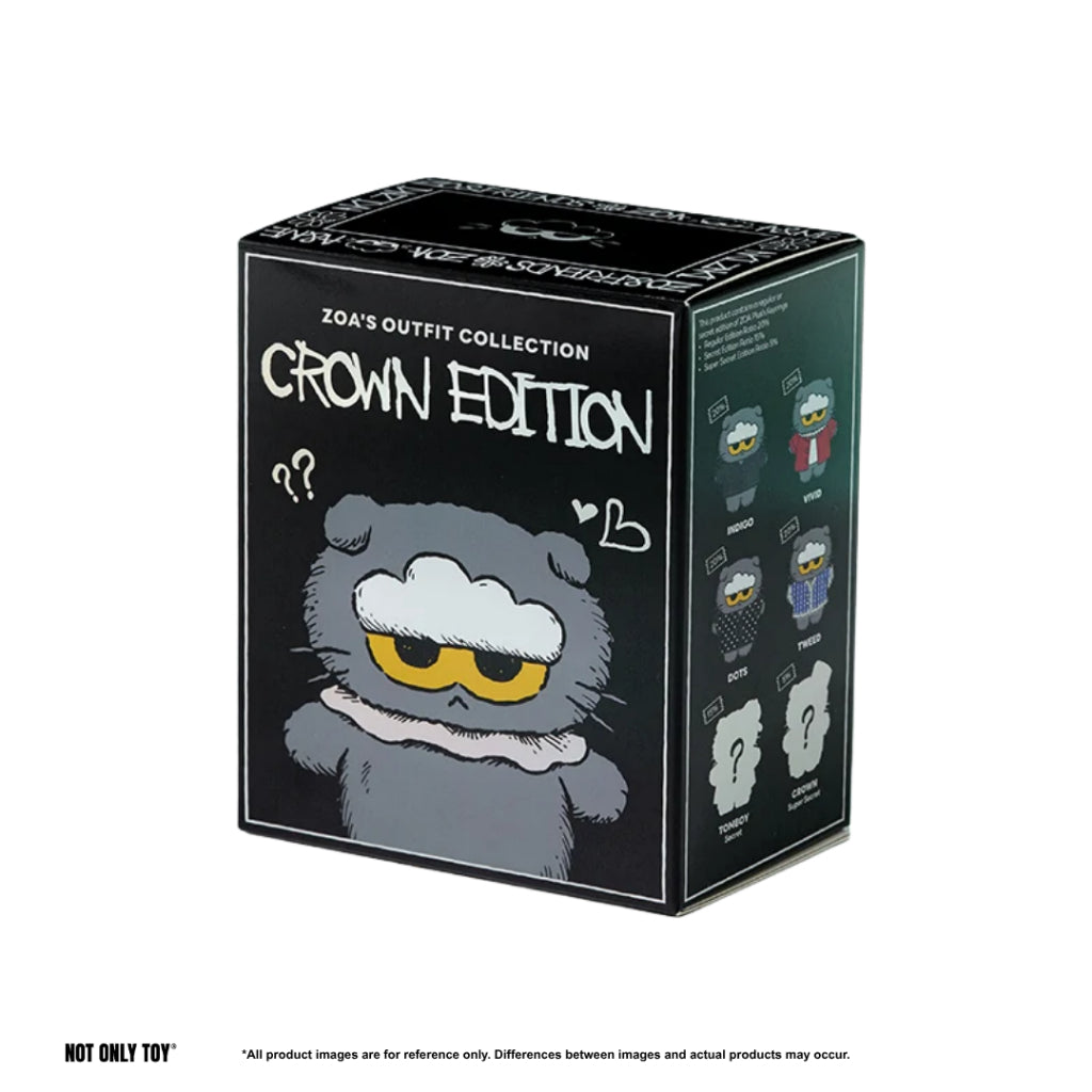 ZO&FRIENDS ZOA Random Plush Keyring Crown Edition