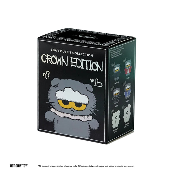 ZO&FRIENDS ZOA Random Plush Keyring Crown Edition