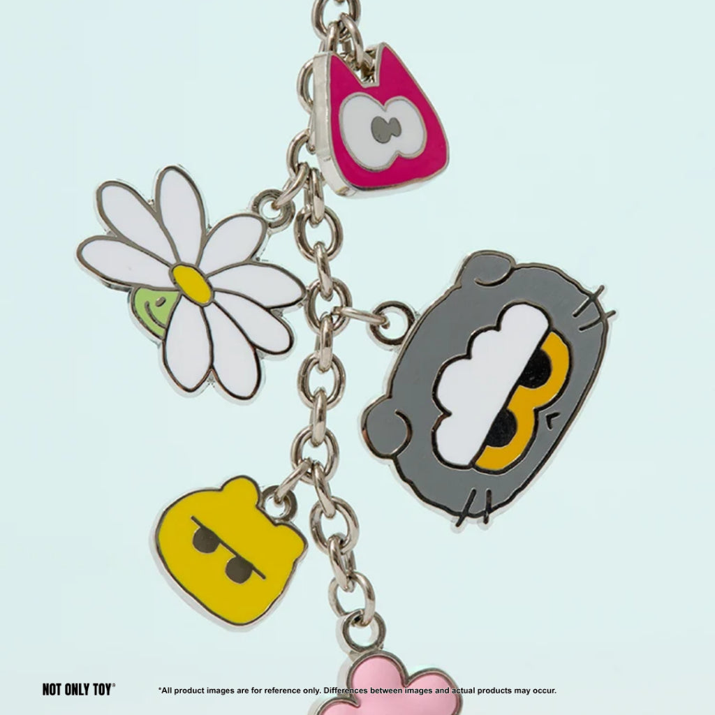 ZO&FRIENDS Metal Keyring Signature