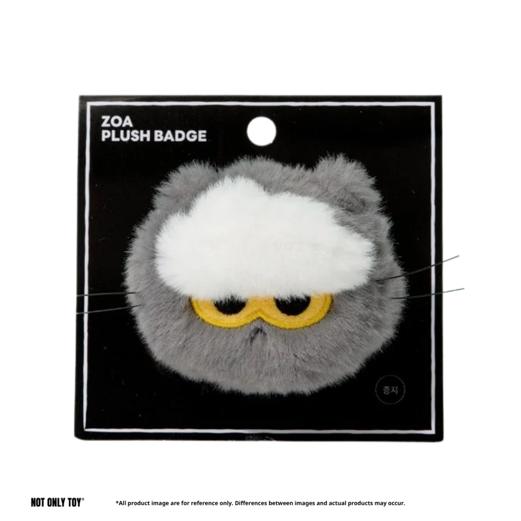 ZO&FRIENDS ZOA Plush Badge Signature