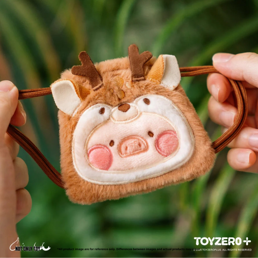 LuLu the Piggy Animal Party Vol. 2 - Mini Drawstring Plush Earphone Bag Keychain (Blind Box)